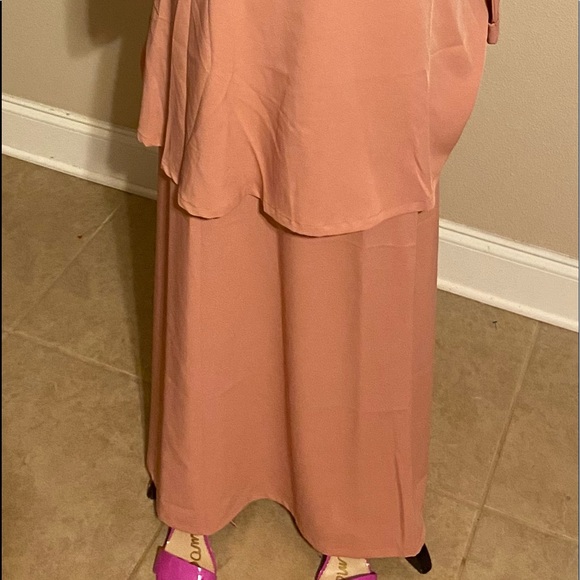 Rose two piece NEYSSA MODEST SKIRT SET Sm/med - Picture 3 of 10